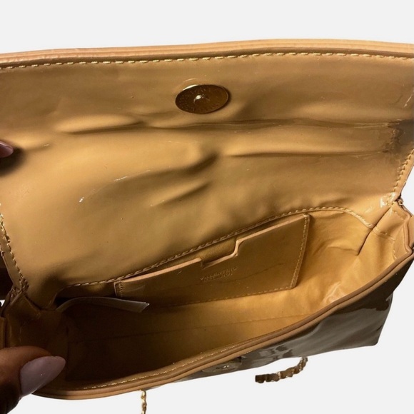 NEW Authentic Valentino Orlandi Taupe Crossbody Purse - Picture 7 of 8